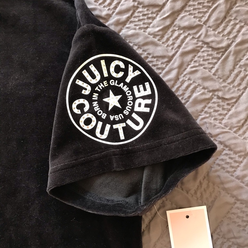 Juicy Couture Velvet Hooded Jacket